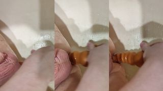 WARMING UP MY BOTTOM AFTER A BIG ANAL PLUG