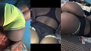 ASS BOUCING EBONY BLACK