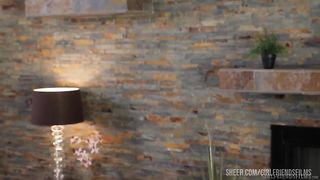 Reagan Foxx and Teen Danni Rivers don't waste any time Eating each other out