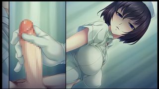 NOPE NOPE NURSES [ FEMDOM HENTAI GAME ] EP.3 SPECIAL TREATMENT TO MAKE HIM CUM !