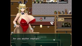 YOU CAN T CORRUPT ME! NAIVE ELF [ TABOO HENTAI GAME ] EP.3 FIRST LESBIAN KISS AND HUGE MILKING TITS !