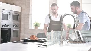 Dumb Slutty Housewife Alyssa Bounty DP’d by Handymen GP2263
