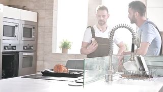 Dumb Slutty Housewife Alyssa Bounty DP’d by Handymen GP2263