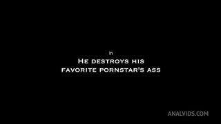 He destroys his favorite pornstar's ass with his big cock