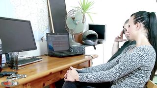 Natacha Guapa anal milk enema and hard fucking