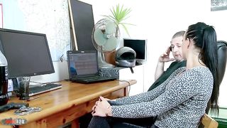 Natacha Guapa anal milk enema and hard fucking