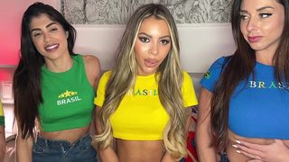 MASSIVE ORGY IN BRAZIL! LUIZA MARCATO, FILOUFITT, MAXIMO GARCIA, ALFIE, MALIK DELGATY, BRENA BARBOSA, SELENA GARCIA, BELA SAMPAIO AND GREICI OLIVEIRA TOGETHER FOR A WILD FUCK