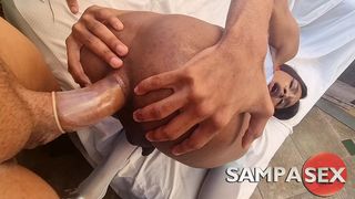 TS WENDY SANTOS ASS DESTROYED BY MONSTER COCK