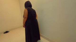 ARAB MUSLIM HOTEL MAID CLEANING MY ROOM & I SEE HER BIG BUTT & HUGE HANGING BOOBS!