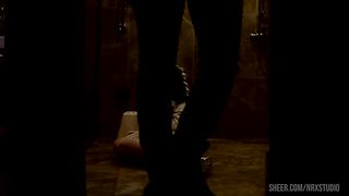 Put on a GAS mask bitch , I'll pour cold water on your ! Hard Humiliation