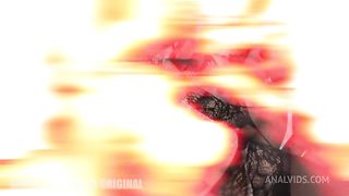 Mina Hardcore gangbang DP/DVP/DAP, pussy creampie in DVP