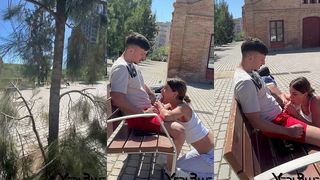 I SUCK A DICK TILL GET THE CUM IN MY MOUTH ALMOST CAUGHT BY THE POLICE