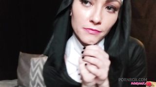 AdalynnX - Nun Full Of Blasphemous Anal