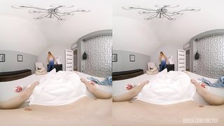Only3x VR 5K - Zlata Shine is here to satisfy your anal needs and clean up your mess