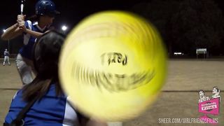 Pretend to be my girlfriend! What starts as a giggle soon turns into hardcore and hot sex