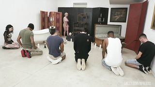 Vampire Story - The Curse Wet, Dee Williams 5on1, ATM, DAP, DP, Rough Sex, Big Gapes, Pee Drink, Cum in Mouth, Swallow, GIO2320