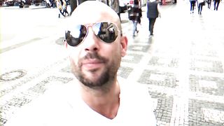 Two hot girls for Mike in Praha 2021 Anal Creampie, Drink Cum from girl Ass, Domination