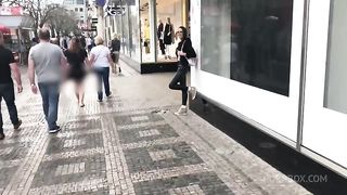 Two hot girls for Mike in Praha 2021 Anal Creampie, Drink Cum from girl Ass, Domination