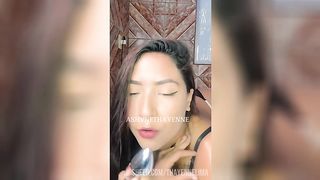 Masturbation with plug anal