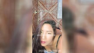 Masturbation with plug anal