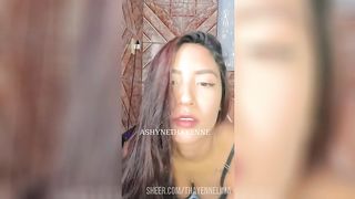 Masturbation with plug anal