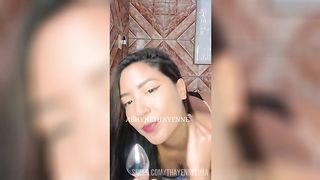 Masturbation with plug anal