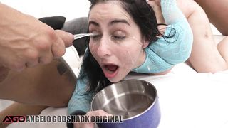 KAITLYN KATSAROS 100% HELL (VERY ROUGH WET) GANGBANG TRIPLE PENETRATION, PISS IN EYES