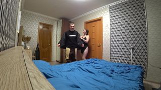 A YOUNG STUDENT EARNS EXTRA MONEY HELPING A GUY WHO HAS HAD NO SEX FOR A LONG TIME