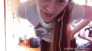 Hardcore wet solo masturbation