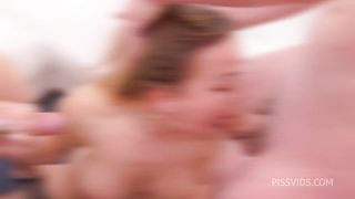 (Wet) Lilit Sweet, 3on1, DP/DAP, Cum in Mouth, Pee drink, Swallow