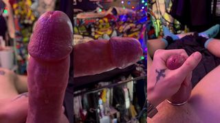 WET VEIN THICK PRE CUM DRIPS