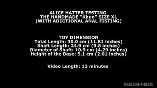 Sweetie Plum Testing The Handmade Khun Size XL (With Additional Anal Fisting) TWT271