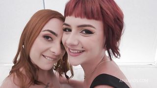 Brazilian Sluts Candy Crush & Lary Lacerda assfucked 4 on 2 with DP