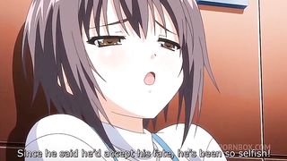 Hot sexy hentai anime stepmom romantic sex with stepson hard fucking