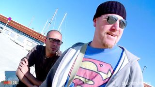 Anal Fucking at the beach with big tits Spanish slut Sonia Sex