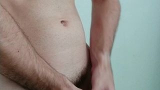 PUMPING MY COCK, POSING AND PLAYING WITH MY NIPPLES