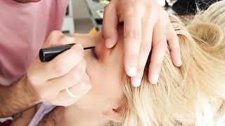 Bts and second camera shots from Natasha Rios and Kyra Sex  (DAP Pee Dry version)