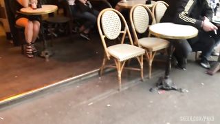 Two girls with open mouth for Mike