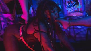 2 SADISTIC DOMMES WITH THEIR PERFECT FEET AND FURIOUS DILDOS