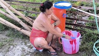 OUTDOOR BATH BEDROOM SEX