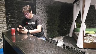 Drunk ass has no owner! Little bitch sucked my dick and gave the ass with the will! ANAL