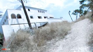 Deep anal sex at the beach with the sublime young punkette Loli Punk