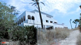 Deep anal sex at the beach with the sublime young punkette Loli Punk