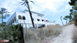 Deep anal sex at the beach with the sublime young punkette Loli Punk