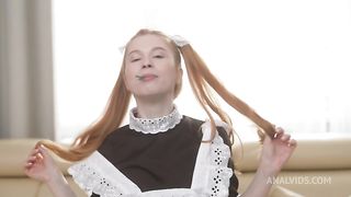 Brother met a schoolgirl Aliska Dark and fucked her