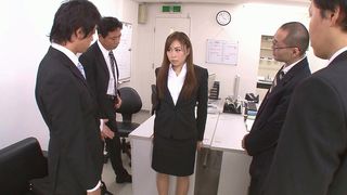 JAPANESE GANGBANG IN THE TOKYO OFFICE FUCKING SEXY SECRETARY TEEN