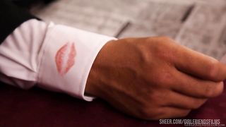 Casey Calvert's bored of her husband and fantasizes about beautiful blonde Jessie Volt licking her her wet Pussy