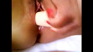 LE MANDO VIDEO AL PROFE SACANDOME CREMITA PARA PASAR EL EXAMEN