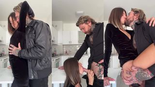 GINA GERSEN KITCHEN FUCK