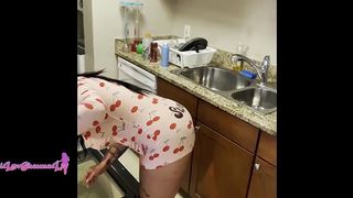 COOKING MY HOT STEPSON DINNER